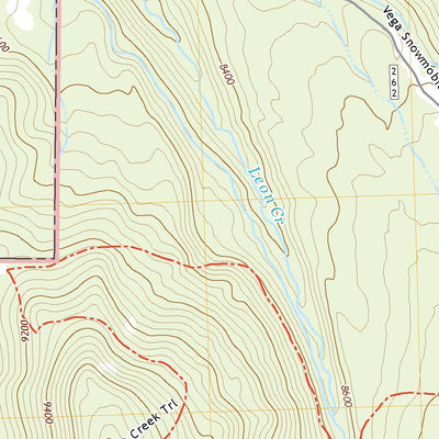 United States Geological Survey Vega Reservoir, CO (2022, 24000-Scale) digital map