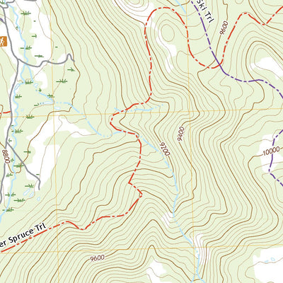 United States Geological Survey Vega Reservoir, CO (2022, 24000-Scale) digital map