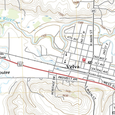 United States Geological Survey Velva, ND (2020, 24000-Scale) digital map