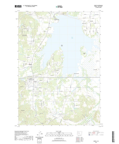 United States Geological Survey Veneta, OR (2020, 24000-Scale) digital map