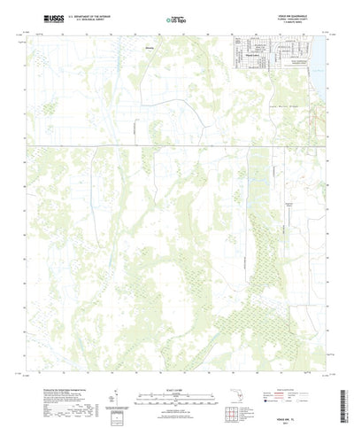 United States Geological Survey Venus NW, FL (2021, 24000-Scale) digital map