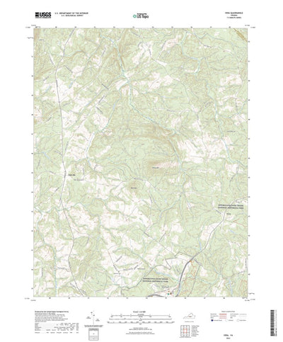 United States Geological Survey Vera, VA (2022, 24000-Scale) digital map