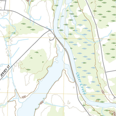 United States Geological Survey Vergennes West, VT (2021, 24000-Scale) digital map