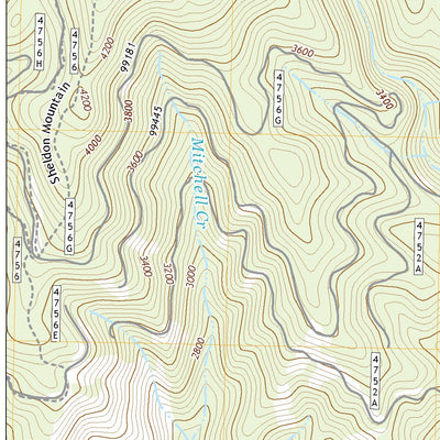 United States Geological Survey Vermiculite Mountain, MT (2020, 24000-Scale) digital map