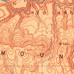 United States Geological Survey Vernal W, UT-CO-WY (1885, 250000-Scale) digital map