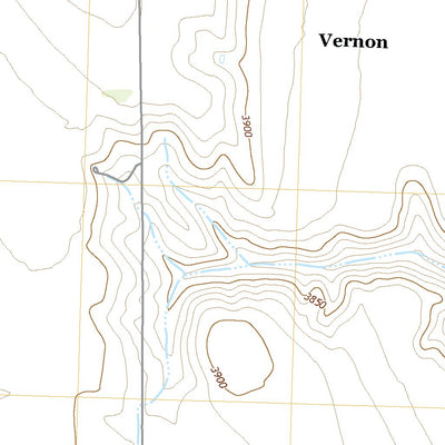 United States Geological Survey Vernon, CO (2022, 24000-Scale) digital map