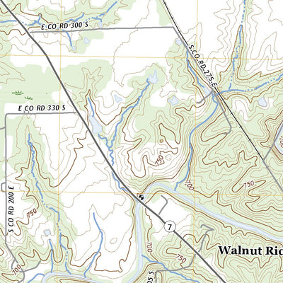 United States Geological Survey Vernon, IN (2022, 24000-Scale) digital map
