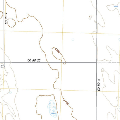United States Geological Survey Vernon NW, CO (2022, 24000-Scale) digital map