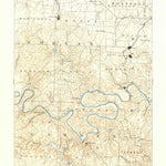United States Geological Survey Versailles, MO (1893, 125000-Scale) digital map
