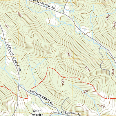 United States Geological Survey Vershire, VT (2021, 24000-Scale) digital map