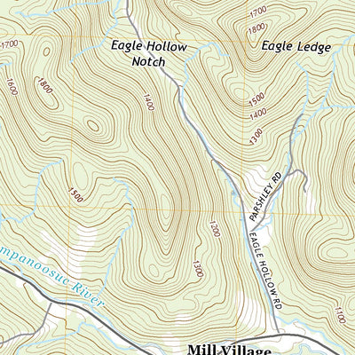 United States Geological Survey Vershire, VT (2021, 24000-Scale) digital map