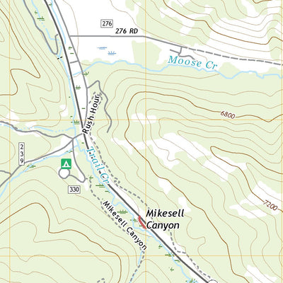 United States Geological Survey Victor, ID (2020, 24000-Scale) digital map