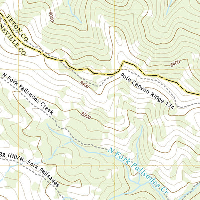 United States Geological Survey Victor, ID (2020, 24000-Scale) digital map
