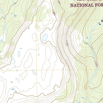 United States Geological Survey Victoria Lake, CO (2022, 24000-Scale) digital map