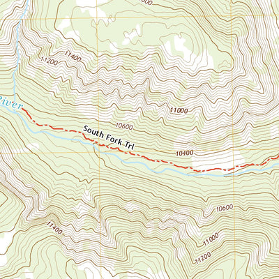 United States Geological Survey Victoria Lake, CO (2022, 24000-Scale) digital map