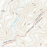 United States Geological Survey Viejas Mountain, CA (2021, 24000-Scale) digital map