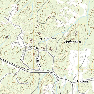 United States Geological Survey Vincent, AL (2020, 24000-Scale) digital map