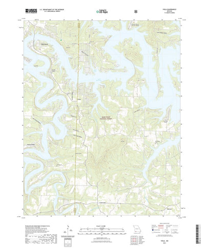 United States Geological Survey Viola, MO (2021, 24000-Scale) digital map