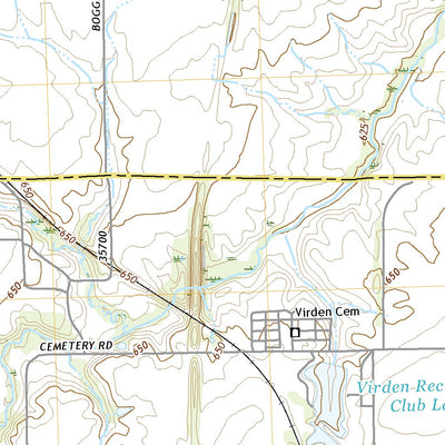 United States Geological Survey Virden North, IL (2021, 24000-Scale) digital map