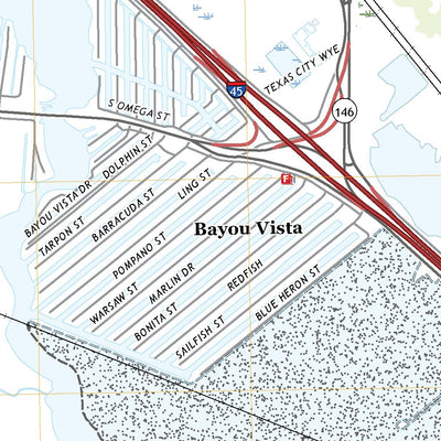 United States Geological Survey Virginia Point, TX (2022, 24000-Scale) digital map
