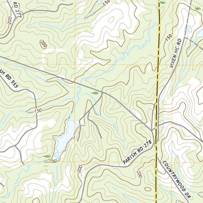 United States Geological Survey Vixen, LA (2020, 24000-Scale) digital map