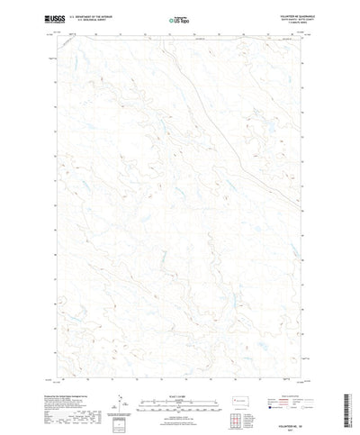 United States Geological Survey Volunteer NE, SD (2021, 24000-Scale) digital map