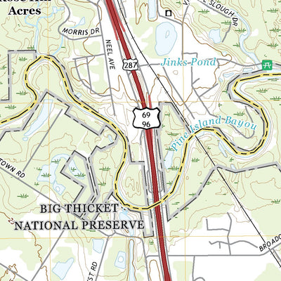 United States Geological Survey Voth, TX (2022, 24000-Scale) digital map