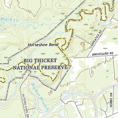 United States Geological Survey Voth, TX (2022, 24000-Scale) digital map