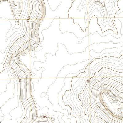 United States Geological Survey Vulcans Throne, AZ (2021, 24000-Scale) digital map