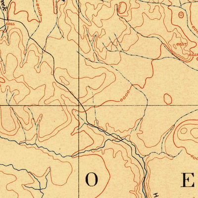 United States Geological Survey Vya W, NV-OR-CA (1889, 250000-Scale) digital map