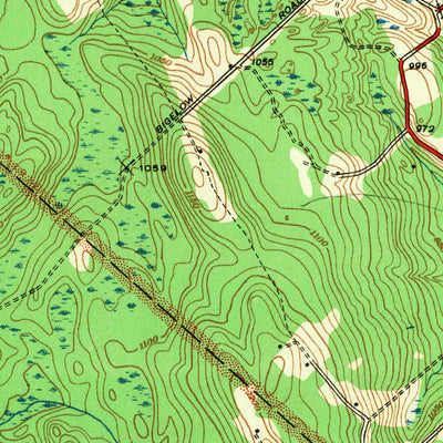 United States Geological Survey Wachusett Mountain, MA (1942, 31680-Scale) digital map
