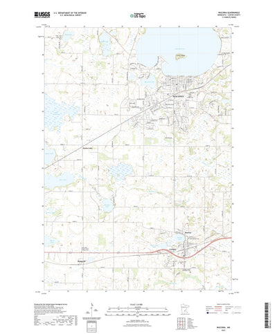 United States Geological Survey Waconia, MN (2022, 24000-Scale) digital map