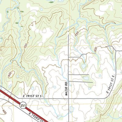 United States Geological Survey Wagoner West, OK (2022, 24000-Scale) digital map