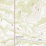 United States Geological Survey Wahoo Ranch, NM (2020, 24000-Scale) digital map