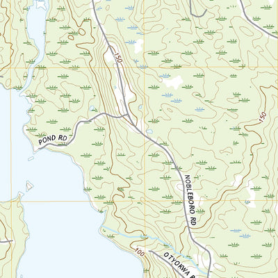 United States Geological Survey Waldoboro West, ME (2021, 24000-Scale) digital map