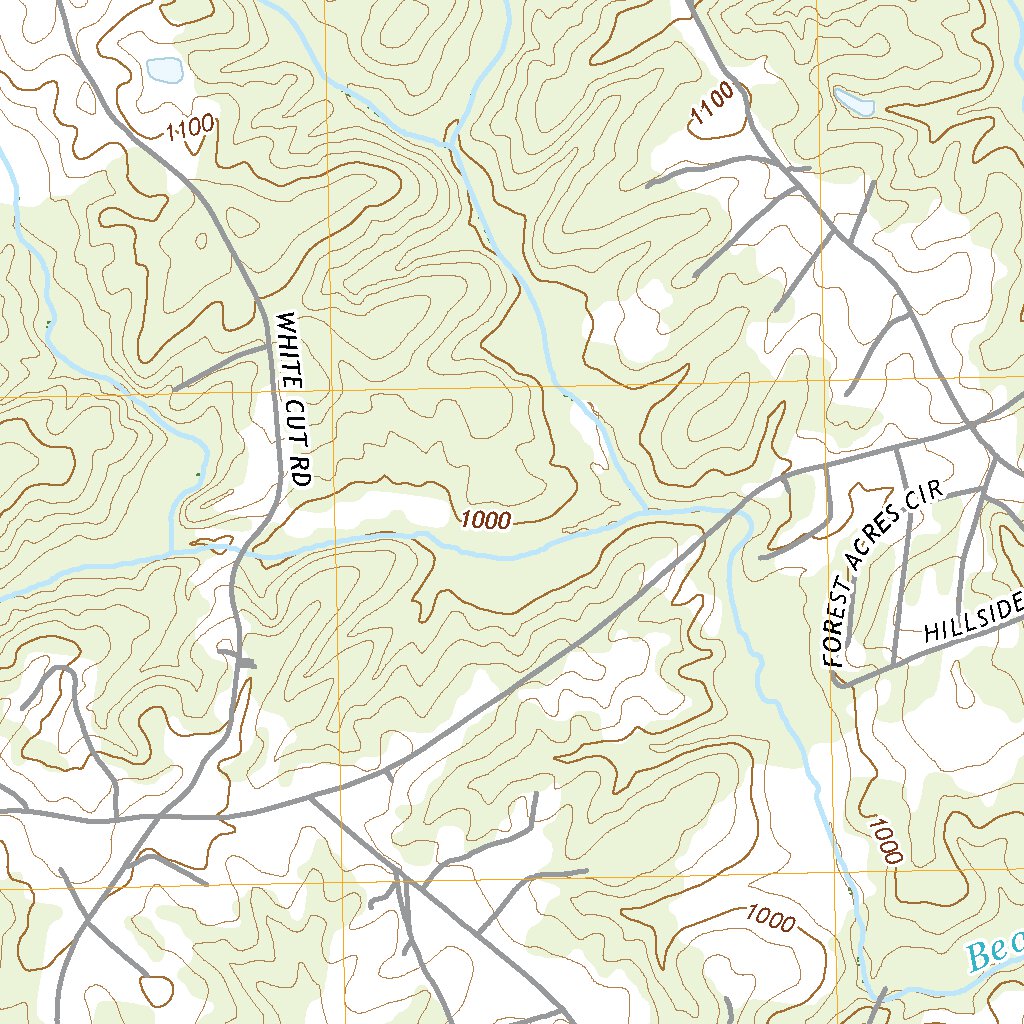 Walhalla, SC (2020, 24000-Scale) Map by United States Geological Survey ...