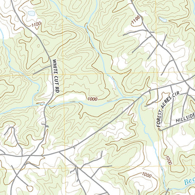 United States Geological Survey Walhalla, SC (2020, 24000-Scale) digital map