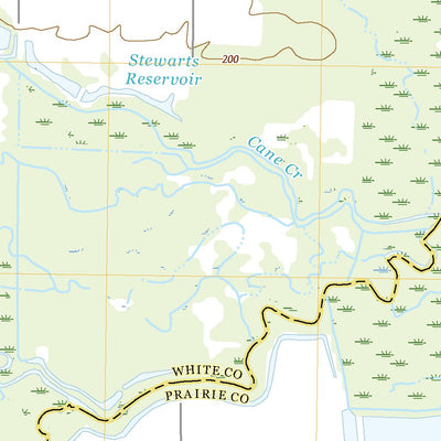 United States Geological Survey Walker, AR (2020, 24000-Scale) digital map