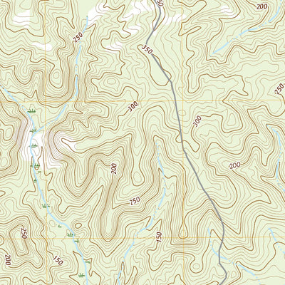United States Geological Survey Walker Springs, AL (2020, 24000-Scale) digital map