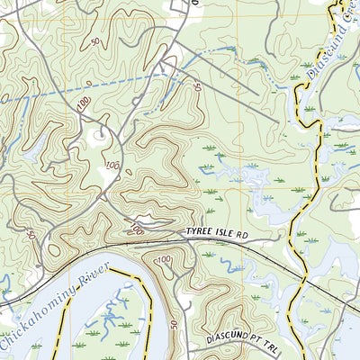 United States Geological Survey Walkers, VA (2022, 24000-Scale) digital map