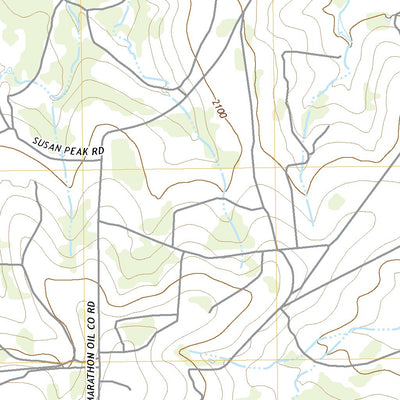 United States Geological Survey Wall, TX (2022, 24000-Scale) digital map