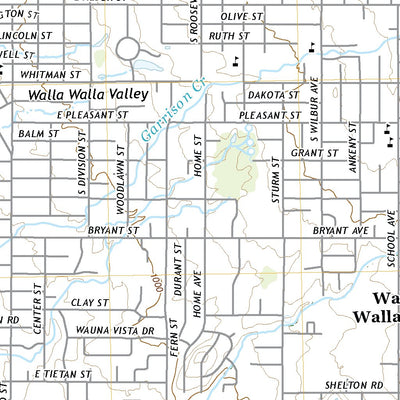 United States Geological Survey Walla Walla, WA (2020, 24000-Scale) digital map