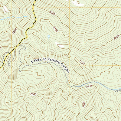 United States Geological Survey Wallsburg Ridge, UT (2020, 24000-Scale) digital map