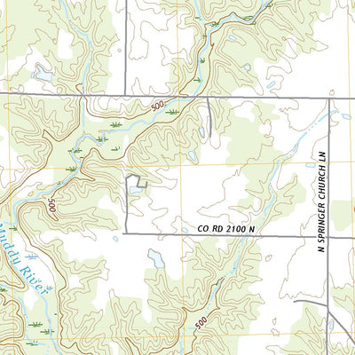 United States Geological Survey Walnut Hill, IL (2021, 24000-Scale) digital map