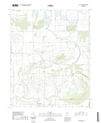 United States Geological Survey Walnut Lake, MS (2020, 24000-Scale) digital map