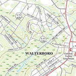 United States Geological Survey Walterboro, SC (2020, 24000-Scale) digital map