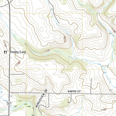 United States Geological Survey Wanamingo, MN (2022, 24000-Scale) digital map