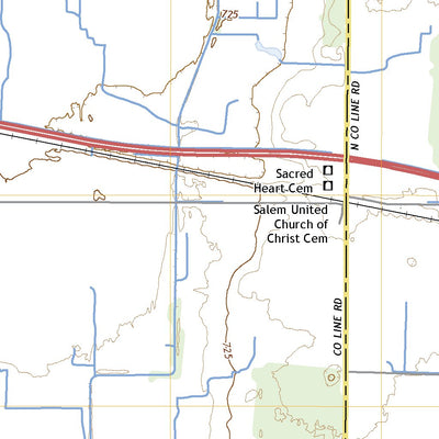 United States Geological Survey Wanatah, IN (2022, 24000-Scale) digital map