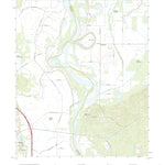 United States Geological Survey Wardview, LA (2020, 24000-Scale) digital map