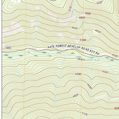 United States Geological Survey Warland Peak, MT (2020, 24000-Scale) digital map